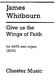 James Whitbourn: Give Us The Wings Of Faith: SATB: Vocal Score