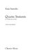 Kaija Saariaho: Quatre Instants: Soprano: Vocal Work