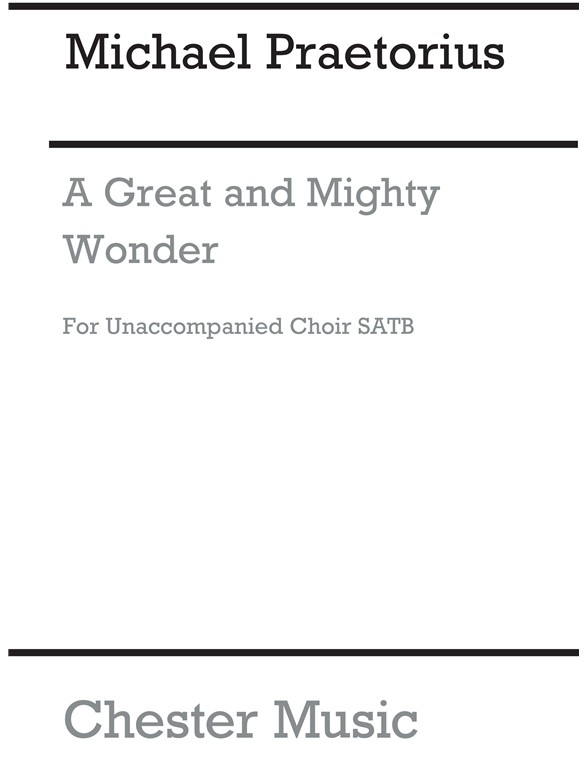 James Whitbourn: A Great And Mighty Wonder: SATB: Vocal Score