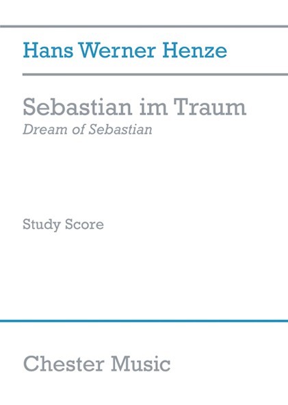 Hans Werner Henze: Sebastian Im Traum - Dream Of Sebastian: Orchestra: Score