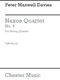 Peter Maxwell Davies: Naxos Quartet No.6: String Ensemble: Score