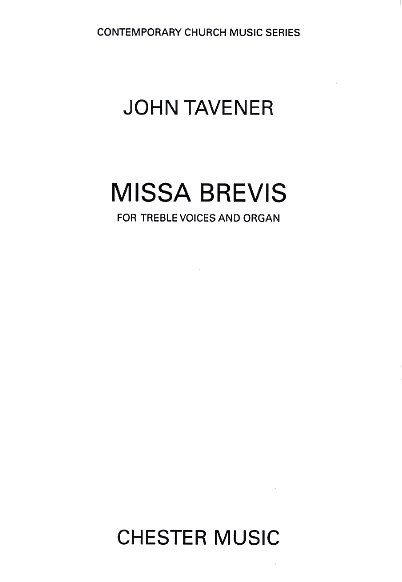 John Tavener: Missa Brevis: Treble Voices: Vocal Score