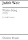 Judith Weir: Winter Song: Ensemble: Score and Parts