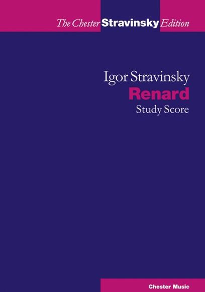 Igor Stravinsky: Igor Stravinsky: Renard Study Score: Orchestra: Study Score