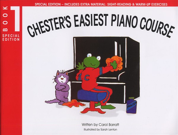 Carol Barratt: Chester's Easiest Piano Course Book 1: Piano: Instrumental Tutor