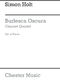 Simon Holt: Burlesca Oscura (Parts): Clarinet & String Quartet: Parts