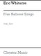 Eric Whitacre: Five Hebrew Love Songs: Violin: Part