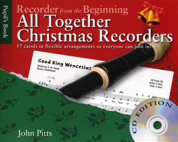 A. Pitts: All Together Christmas Recorders: Descant Recorder: Instrumental Album