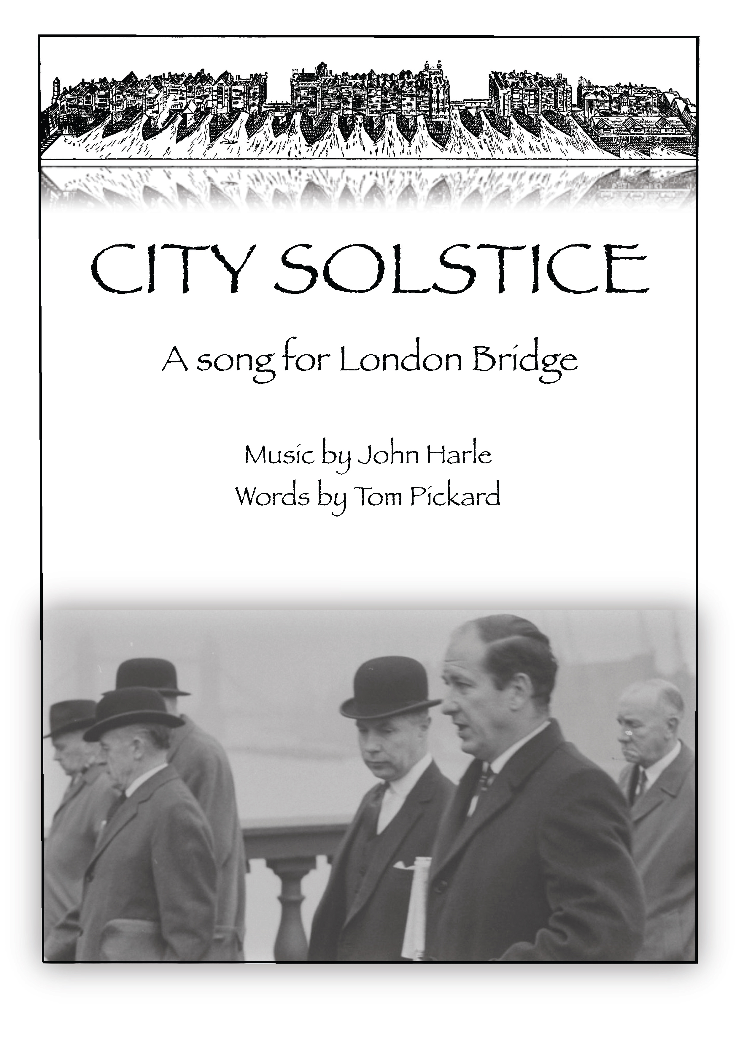 John Harle: City Solstice - A Song For London Bridge: SATB: Score
