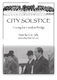 John Harle: City Solstice - A Song For London Bridge: SATB: Score