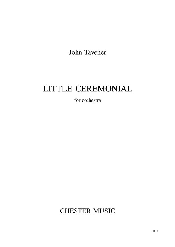John Tavener: Little Ceremonial: Orchestra: Score