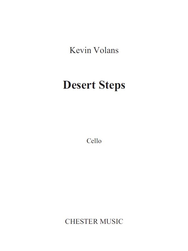 Kevin Volans: Desert Steps (Parts): Ensemble: Parts