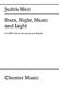 Judith Weir: Stars  Night  Music And Light: SATB: Vocal Score