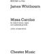 James Whitbourn: Missa Carolae (Revised 2012) - Piccolo Part: Piccolo: Part
