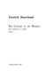Patrick Marcland: De Cristal Et De Brume: String Quartet: Score and Parts