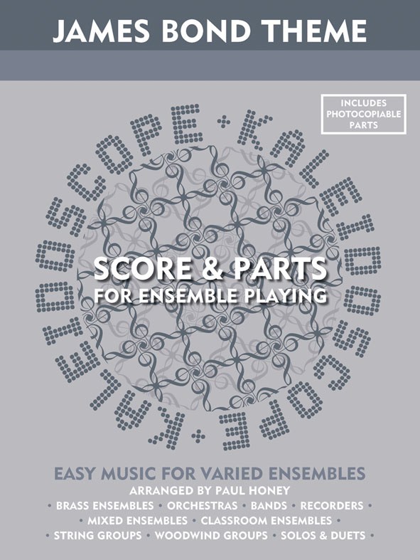 Monty Norman: Kaleidoscope: James Bond Theme: Flexible Band: Score and Parts