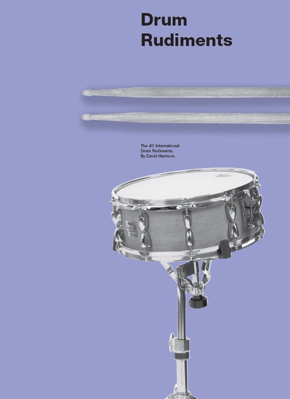 Drum Rudiments Chart: Drum Kit: Instrumental Reference