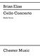 Brian Elias: Concerto For Cello And Orchestra: Cello: Score