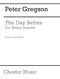 Peter Gregson: The Day Before: String Quartet: Score and Parts
