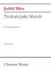 Judith Weir: Turkish(ish) March (Score): String Quartet: Score