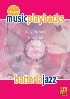 Music Playbacks CD: Battera Jazz (Italian). For Drums
