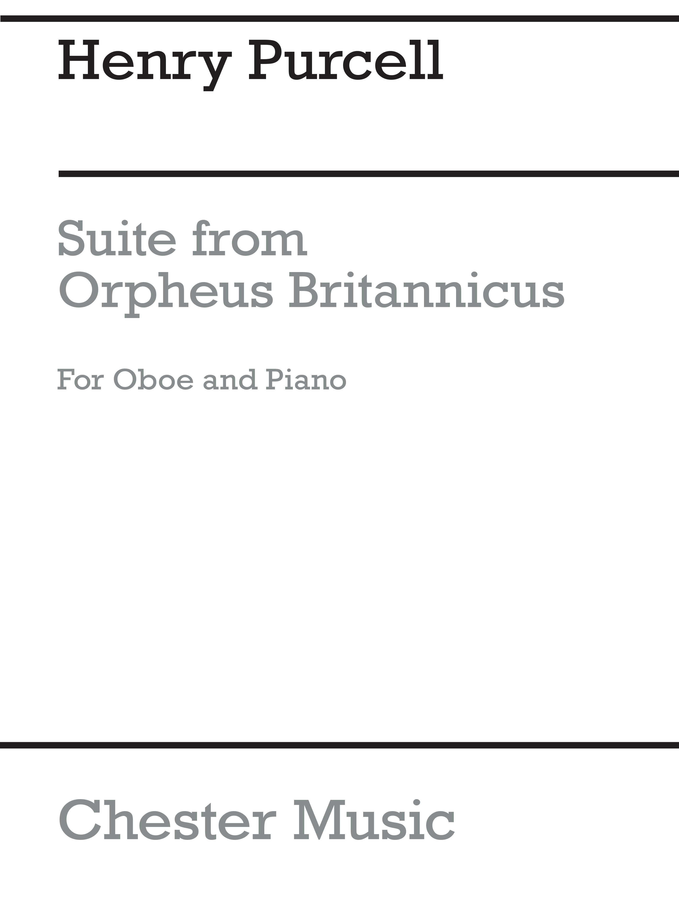 Henry Purcell: Suite From Orpheus Britannicus: Oboe
