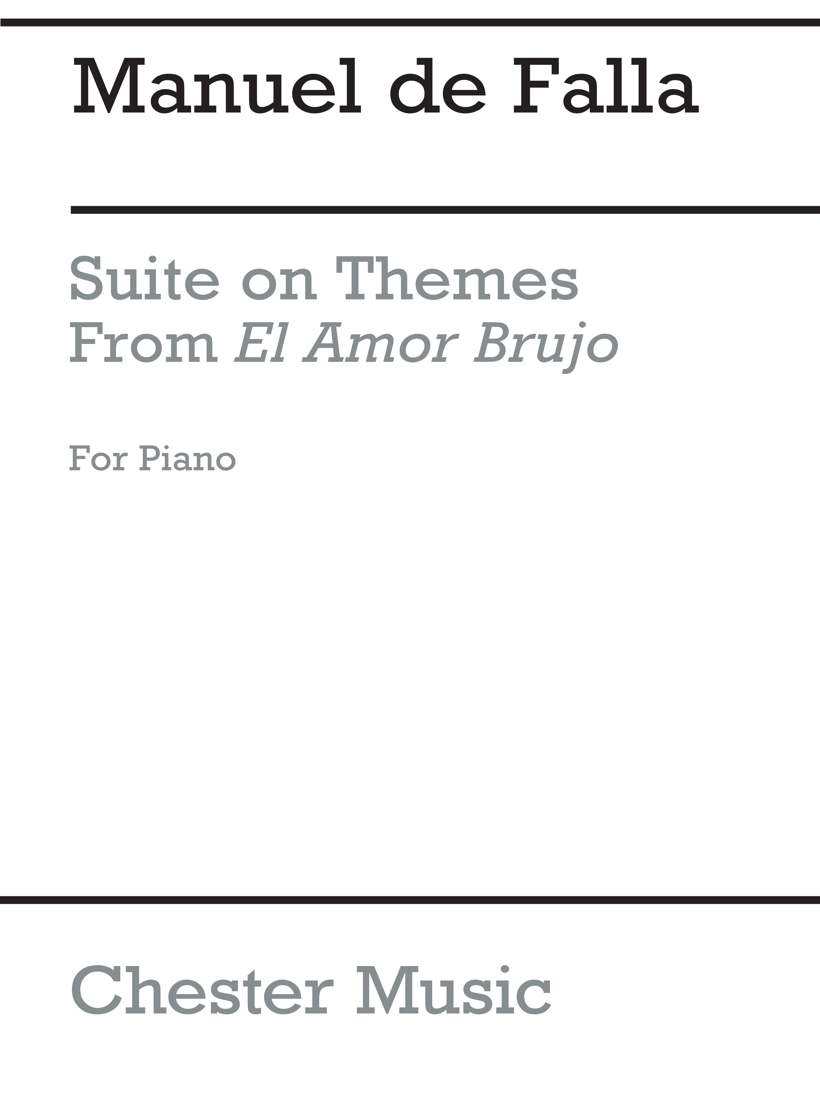 Manuel de Falla: Suite On Themes From El Amor Brujo: Piano: Instrumental Work