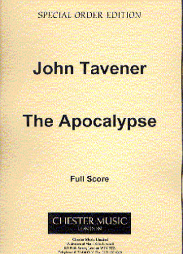 John Tavener: The Apocalypse: Mixed Choir: Score