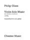 Philip Glass: Violin Solo Music: Guitar: Instrumental Work