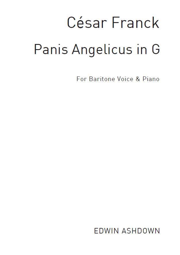 César Franck: Panis Angelicus: Low Voice: Vocal Work