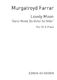 Lovely Moon: 2-Part Choir: Vocal Score