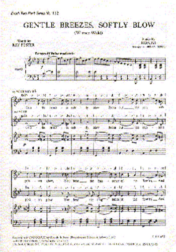 Johann Strauss Jr.: Gentle Breezes  Softly Blow: Upper Voices: Vocal Score