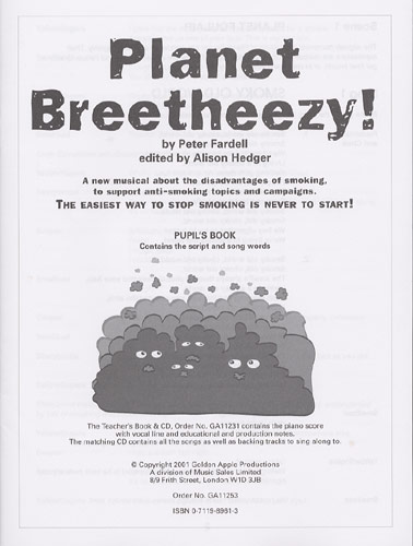 Peter Fardell: Planet Breetheezy!: Vocal: Script