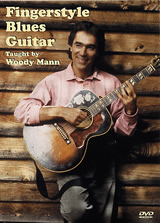 Woody Mann: Fingerstyle Blues Guitar: Guitar: Instrumental Tutor