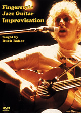Duck Baker: Fingerstyle Jazz Guitar Improvisation: Guitar: Instrumental Tutor