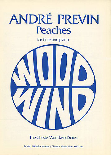 Andr Previn: Peaches: Flute: Instrumental Work