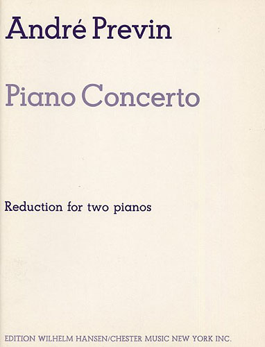 André Previn: Piano Concerto: Piano Duet: Instrumental Work