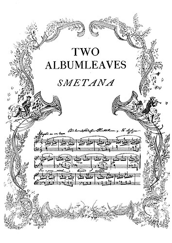 Bedrich Smetana: Two Albumleaves: Piano