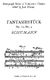 Robert Schumann: Fantasiestuck Op12 No9: Piano