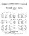 Joseph Barnby: Sweet And Low: SATB: Vocal Score