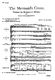 Granville Bantock: The Mermaids Croon: Mezzo-Soprano & SATB: Vocal Score