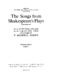 T. Hardy: The Songs From Shakespeares Plays: SATB