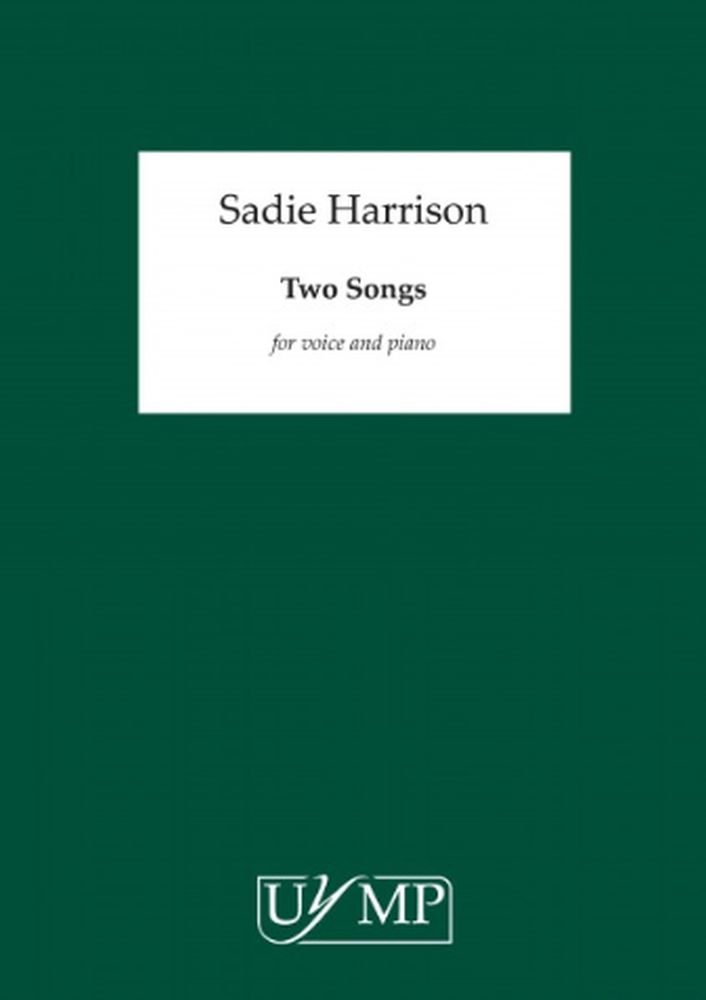 Sadie Harrison: Two Songs - 'The Colour' And 'All in Green': Voice: Score
