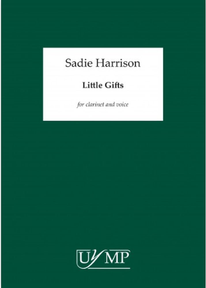 Sadie Harrison: Little Gifts: Clarinet: Score