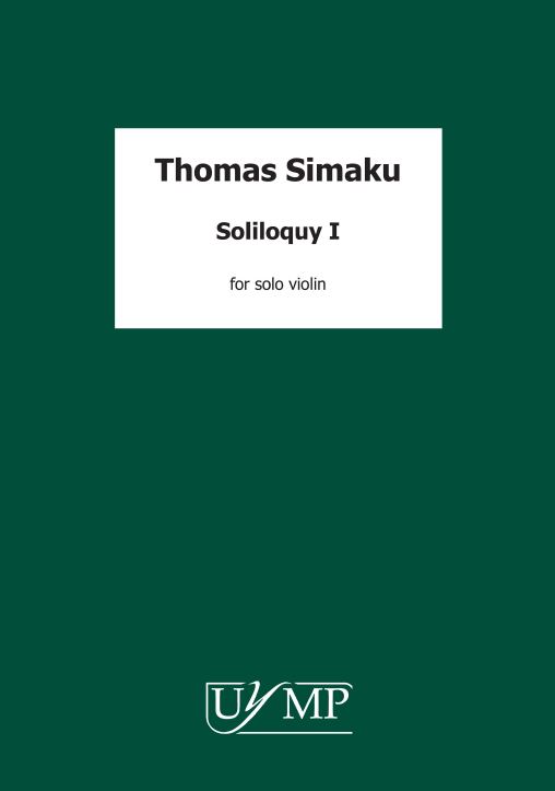 Thomas Simaku: Soliloquy I: Violin: Instrumental Album