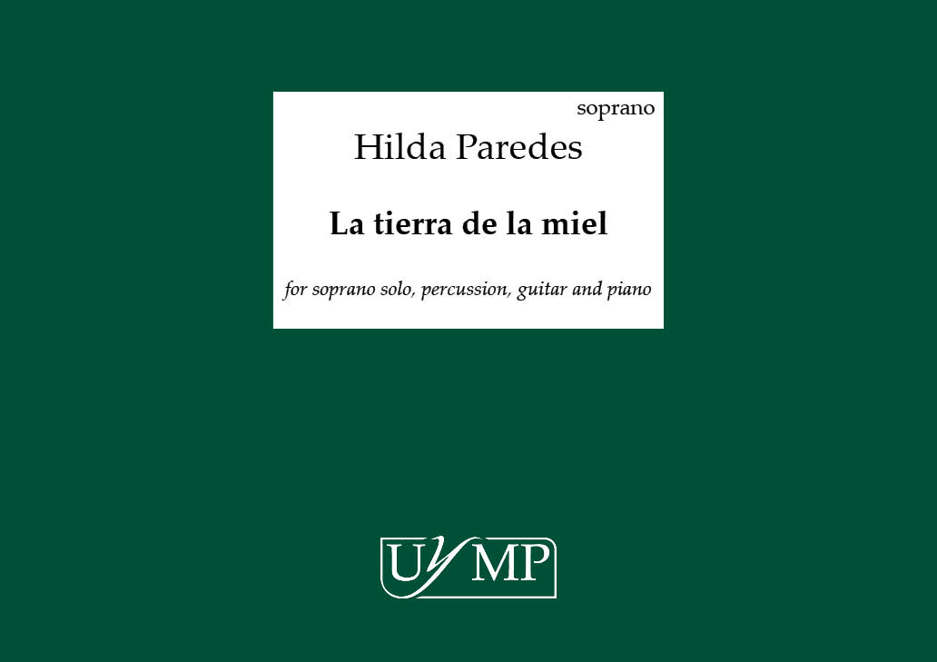 Hilda Paredes: La Tierra De La Miel: Chamber Ensemble: Score and Parts