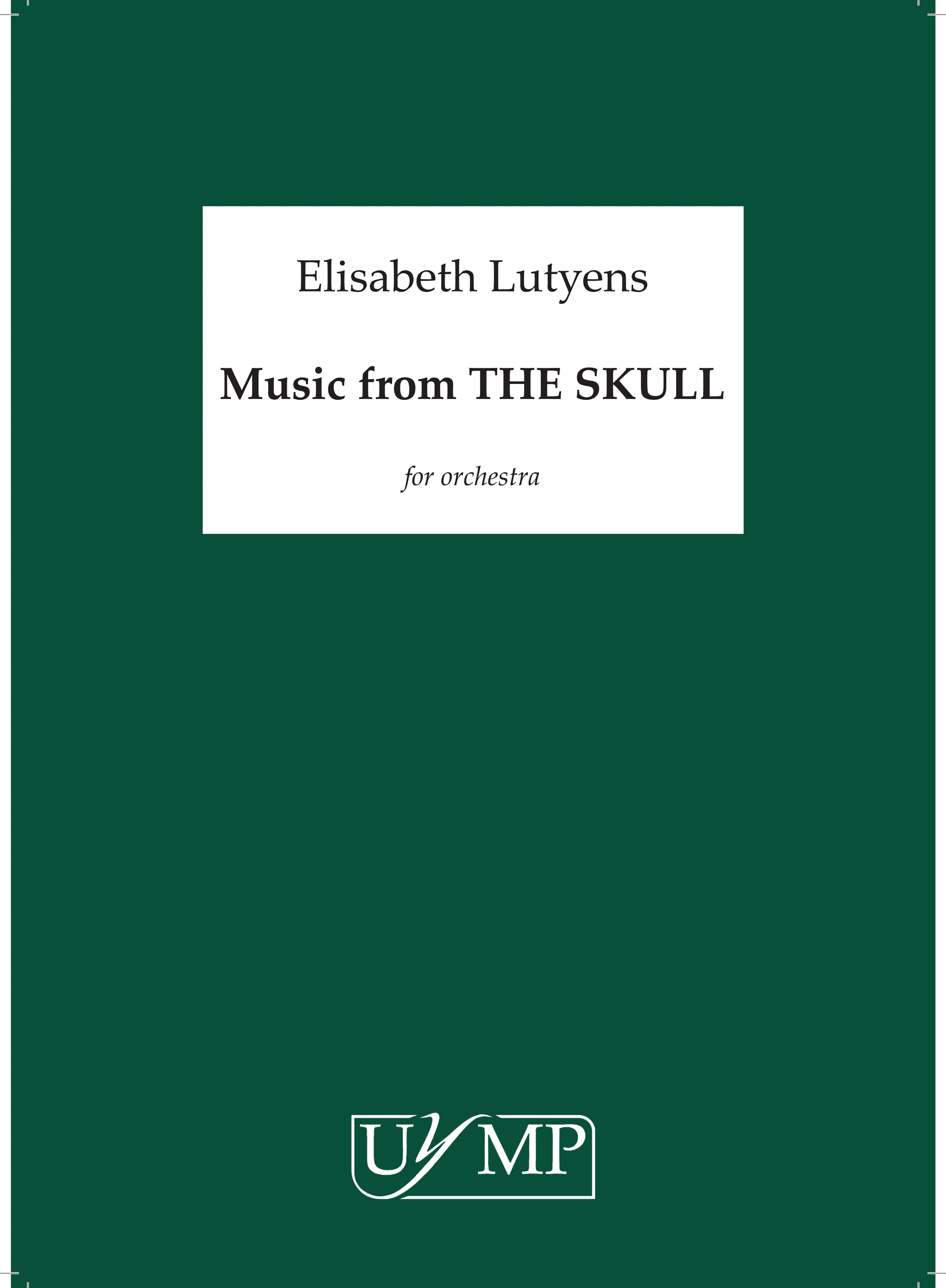 Elisabeth Lutyens: Music From 'The Skull' - Study Score: Orchestra: Study Score