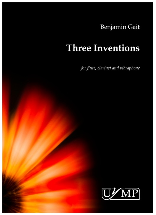 Benjamin Gait: Three Inventions: Mixed Trio: Score