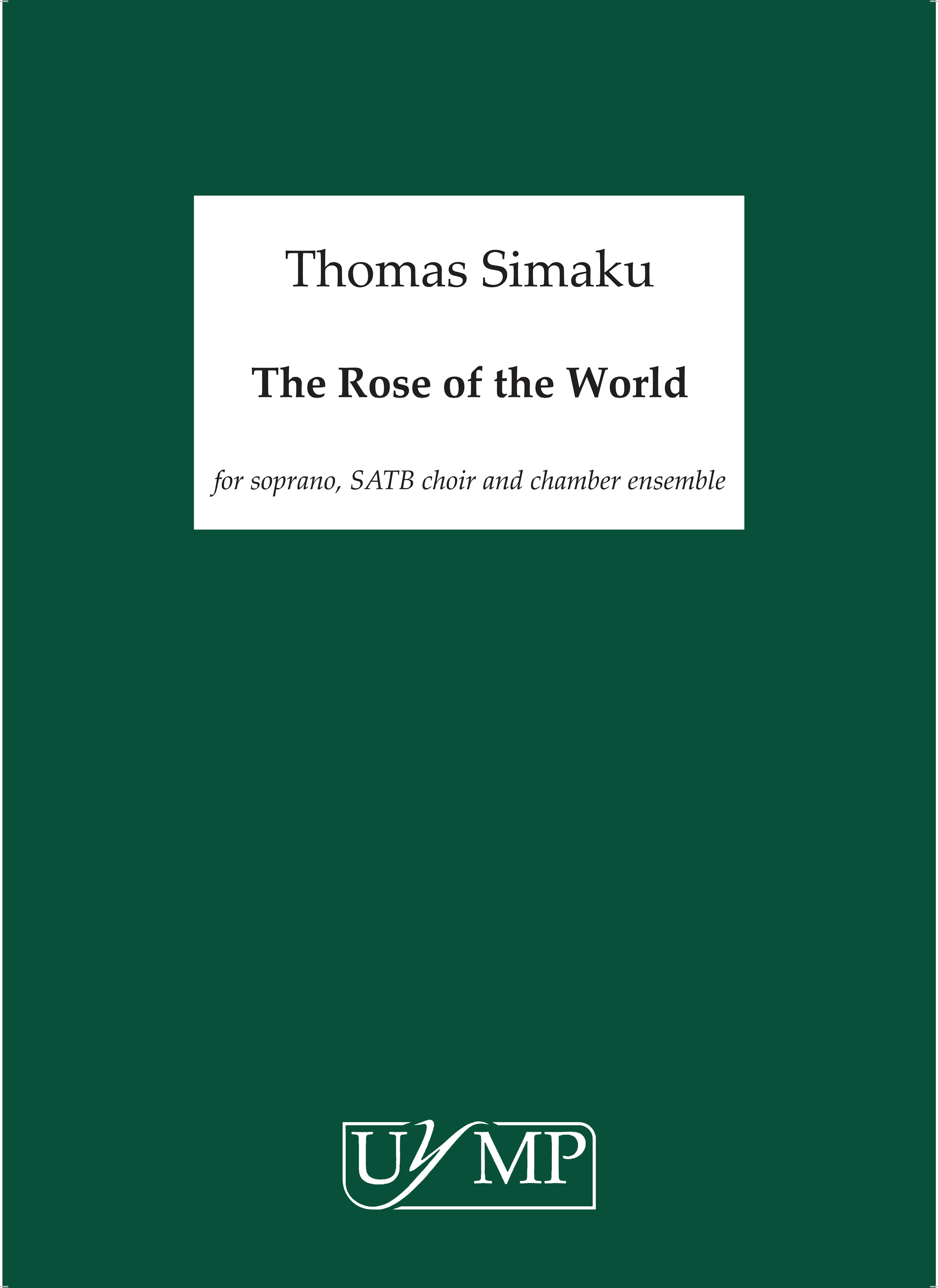 Thomas Simaku: The Rose Of The World: Chamber Ensemble: Score