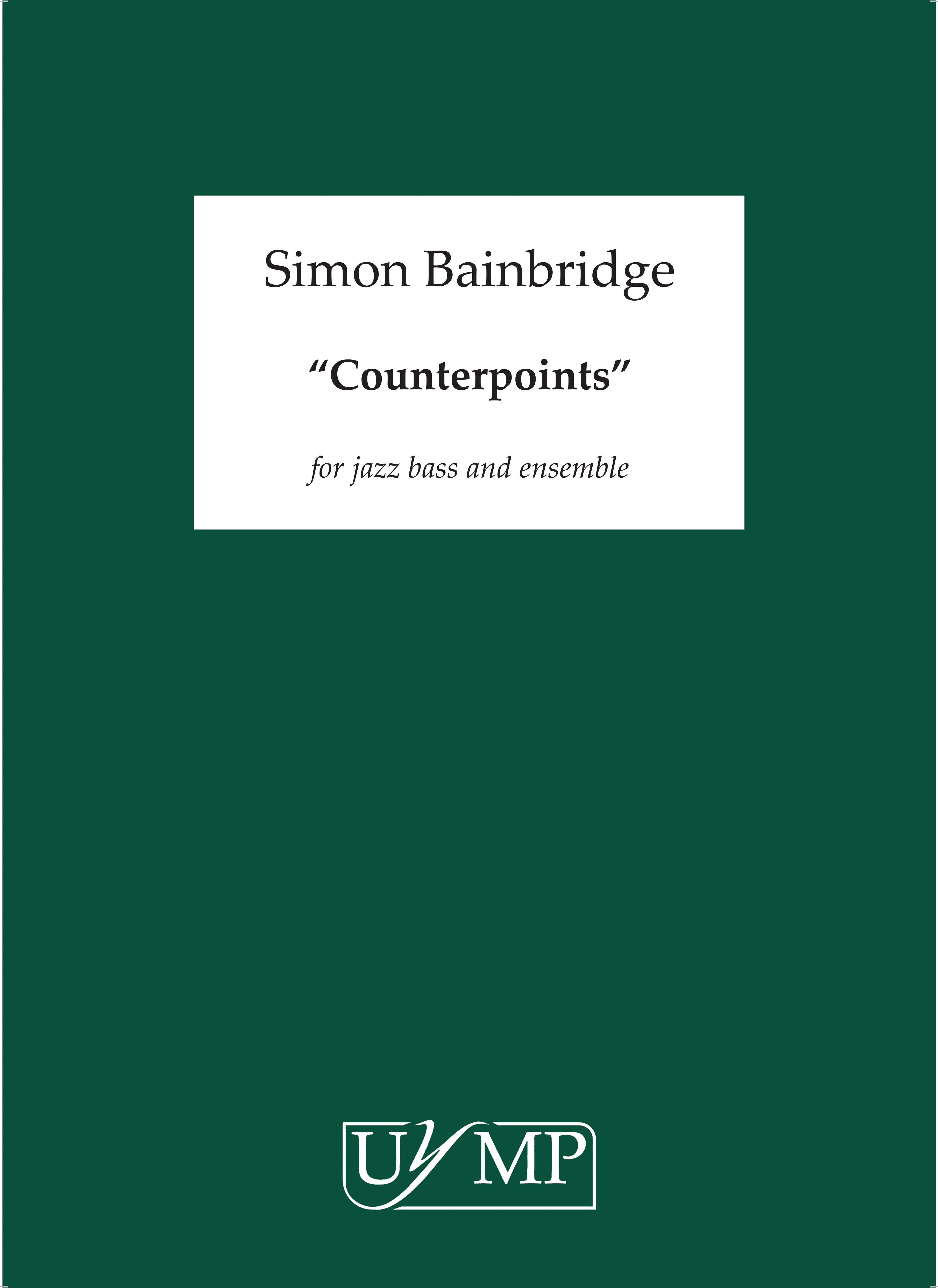 Simon Bainbridge: Counterpoints: Orchestra: Score